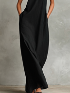 Vestido Cuello Alto