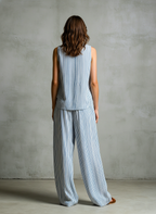 Conjunto Palazzo a rayas