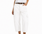 Pantalones Cargo Capri Unisex de Corte Relajado
