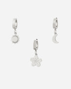 Set CHARM Naturaleza - Plata