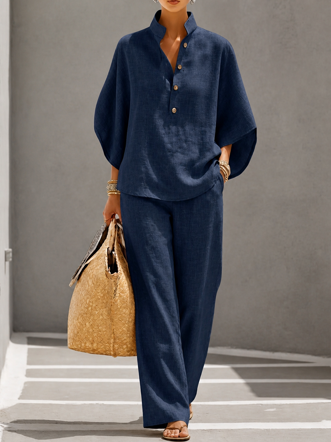 Conjunto de lino · Fluidez y elegancia natural