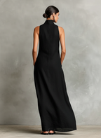 Vestido Cuello Alto