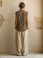 Conjunto bohemio fluido en capas