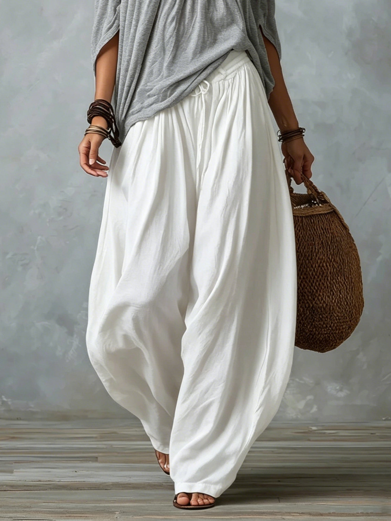 Conjunto bohemio con mangas farol